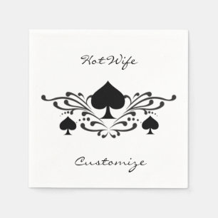 Tattoo-stil Rulla Black Spades Thunder_Cove Pappersservett