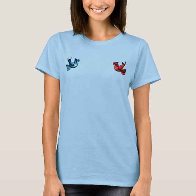 Tattoo Sväljer Shirt Tee (Framsida)