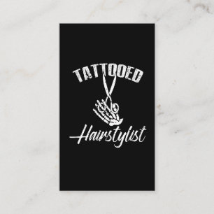 Tattoodes Hairstylist Visitkort