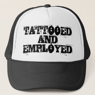 TATTOOED AND EMPLOYED CAP TRUCKERKEPS
