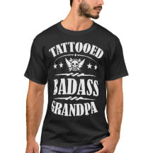 TATTOOED BADASS GRANDPA,TATTOOED,BADASS,TATTOED,