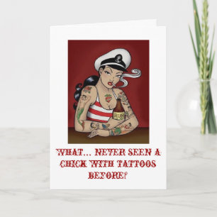 Tattooed Dam Kort