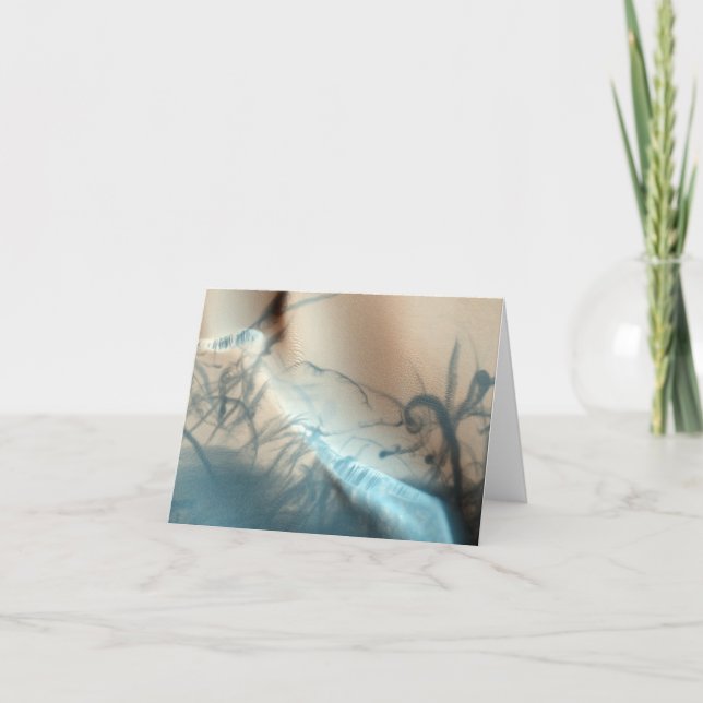 Tattooed Mars Note Card Kort (Framsida)