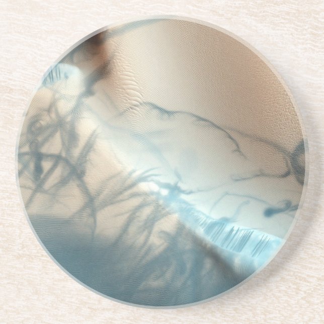 Tattooed Mars Sandstone Underlägg (Framsidan)