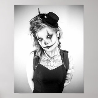 Tattooed Model - Ashley Lynn Poster