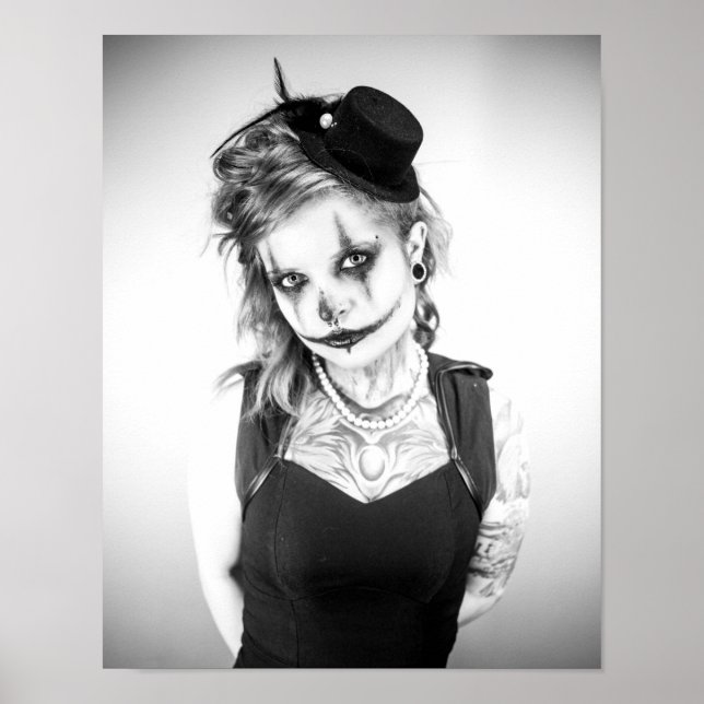 Tattooed Model - Ashley Lynn Poster (Framsidan)