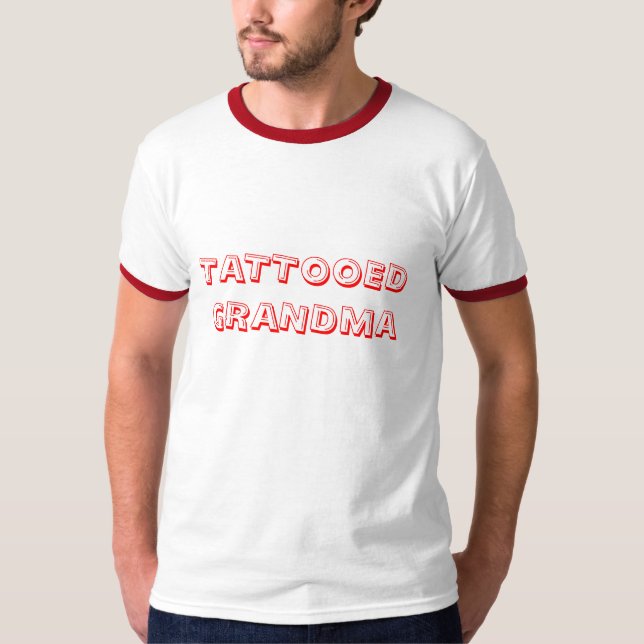 TATTOOEDGRANDMA TEE SHIRT (Framsida)