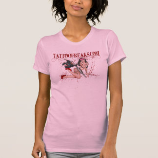 TattooFreaks.com flickaktigt skjorta T-shirt