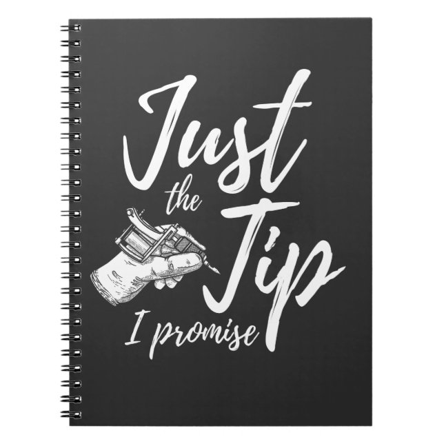 Tattoos Älskare Tip Innrik Tattoartist Anteckningsbok (Framsidan)