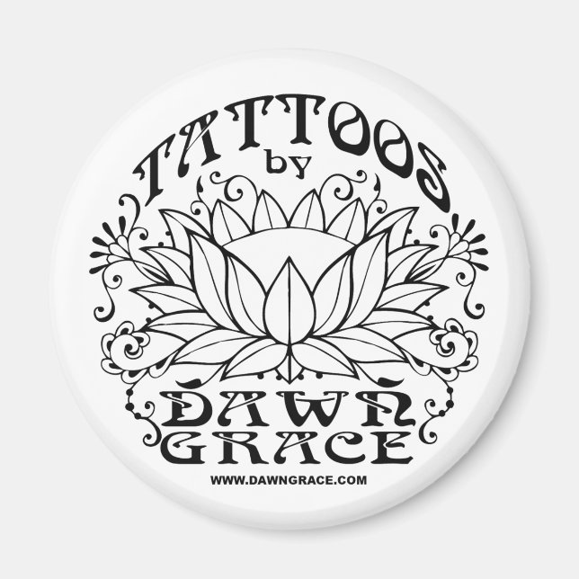Tattoos av Dawn Grace Magnet (Framsidan)
