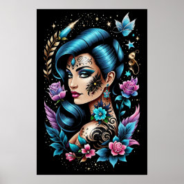 Tattoos och Ro Poster