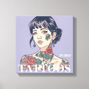 Tattoos Salon Canvastryck