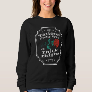 Tattoos Söt Öga och tjock lår T Shirt