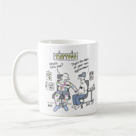 Tattoos Theme Funny Tattooists Kaffemugg
