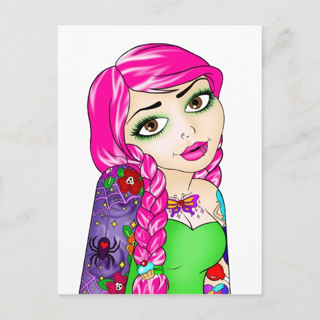 Tatty Anne Vykort (Framsida)