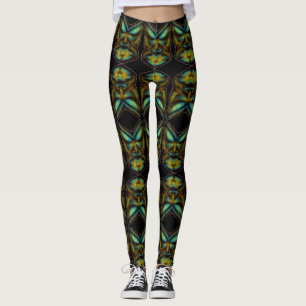 Tatuera stamdjuren ansikte art mönster för balar leggings