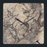 Tatuerad Blommigt I Fyrkantig Klocka<br><div class="desc">Blomster</div>