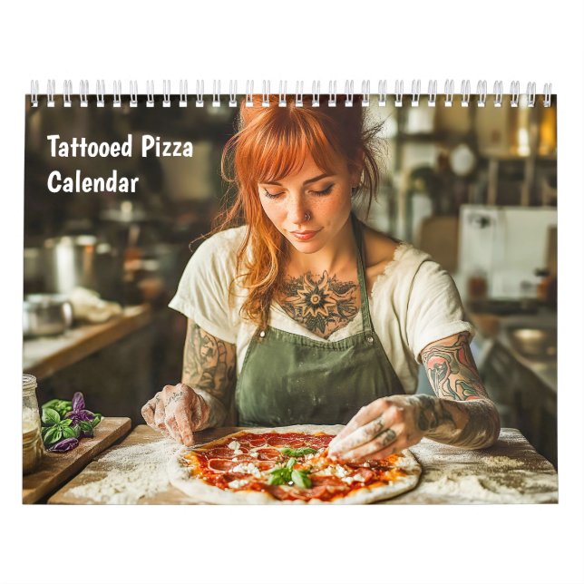 Tatuerad Pizza – Kalender   (Omslag)