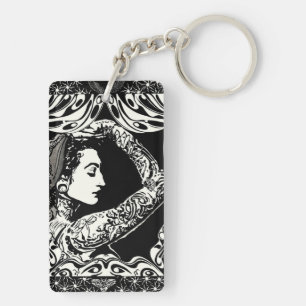 Tatuerad zigensk keychain