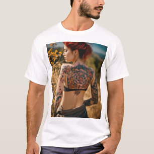 Tatuerade tjejer & jordens vibbar Tee" T Shirt