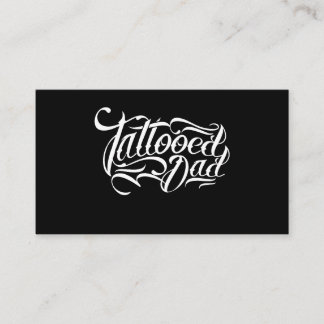 Tatuerat bläck för pappafarpappan tatuerar