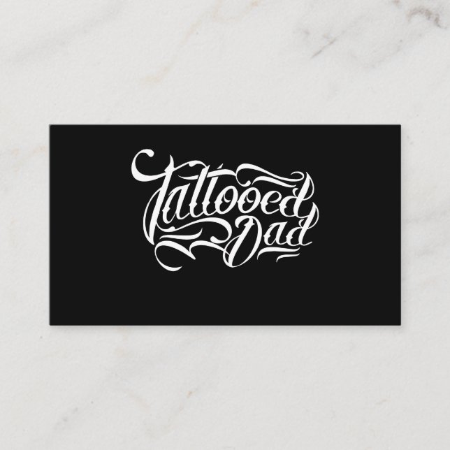 Tatuerat bläck för pappafarpappan tatuerar (Framsida)