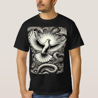 Tatuering av dovnosslingan t shirt