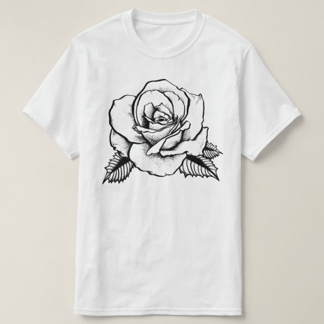 Tatuering av ro t shirt (Design framsida)