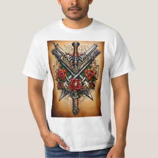 Tatuering av vapen T-Shirt