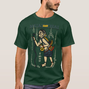 Tatuering Muay Thai Sak Yant Eremit T Shirt