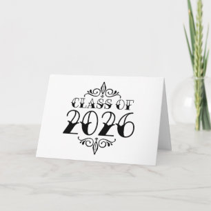 Tatuering Stilinriktning Klass 2026 Examen Kort