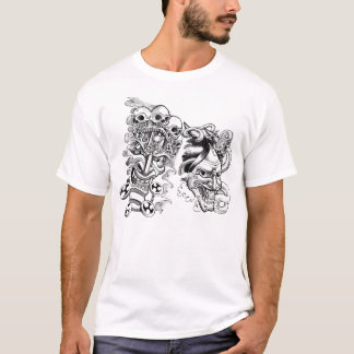 tatueringansikte t shirt