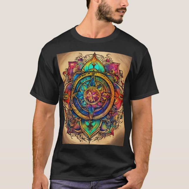 tatueringar för designern t shirt (Framsida)