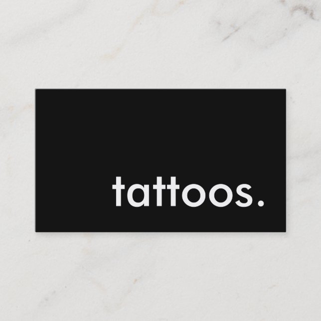 tatueringar. lojalitetstansmaskinkort lojalitetskort (Framsida)