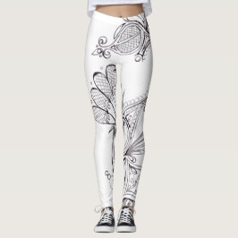 Tatueringdamasker Leggings