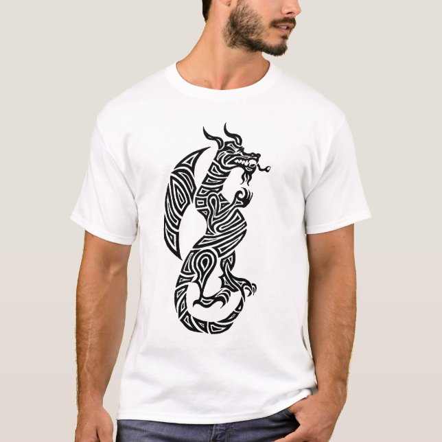 Tatueringdrake Tee Shirt (Framsida)