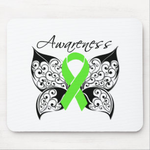 Tatueringfjärilsmedvetenhet - lymfkörtelcancer musmatta