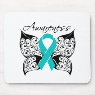 Tatueringfjärilsmedvetenhet - Ovarian cancer Musmatta