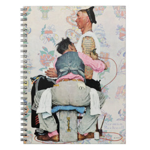 Tatueringkonstnär Anteckningsbok