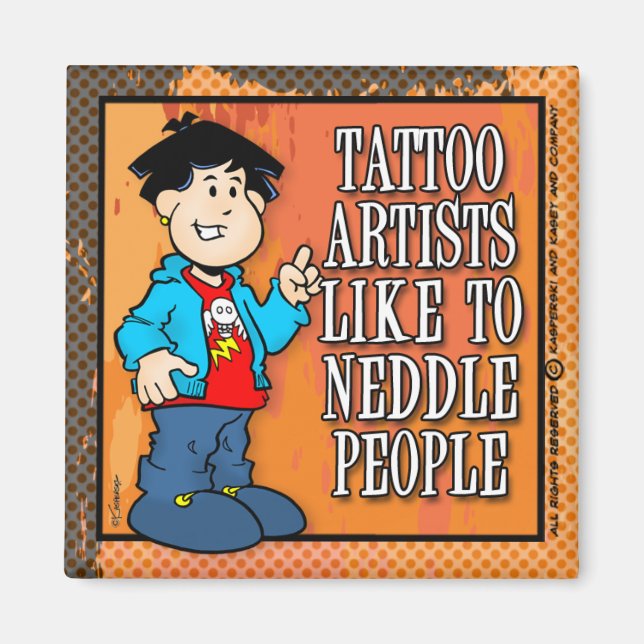 Tatueringkonstnär Magnet (Framsidan)