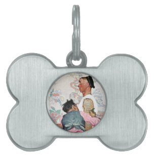 Tatueringkonstnär Namnbricka Husdjur