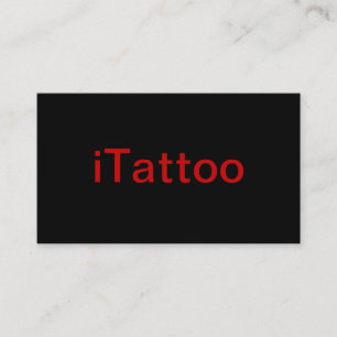 Tatueringkonstnärvisitkort Visitkort