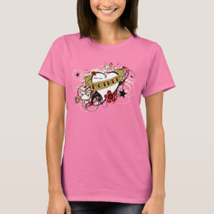 TatueringMAMMAhjärta & svalaT-tröja T-shirt