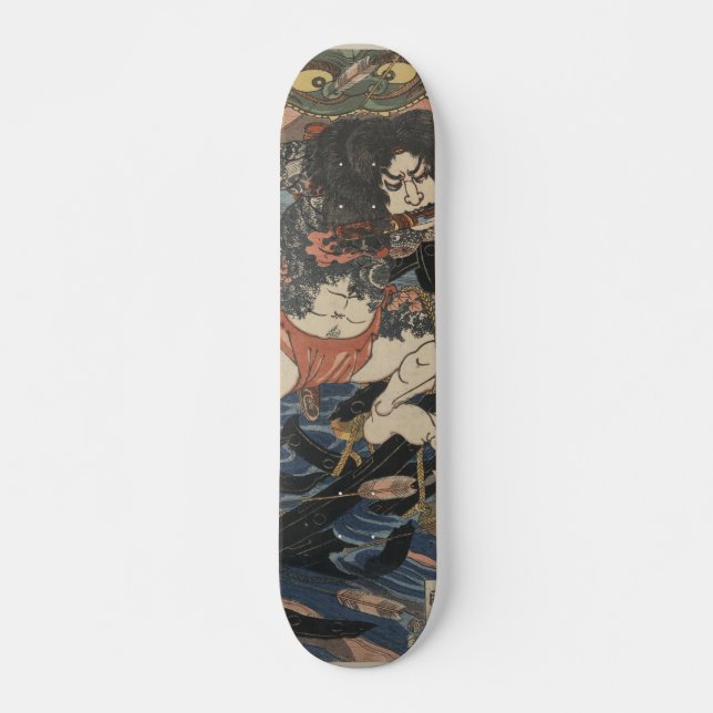 TatueringSamurai Mini Skateboard Bräda 18,7 Cm (Framsida)
