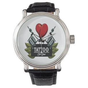 tatueringsklockor armbandsur