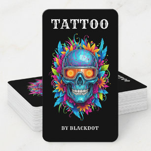 Tatueringssalong & Tatueringstylist Professionell Visitkort