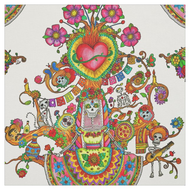 Tatueringstiltyg med träd av Dead Tyg (Provkarta)