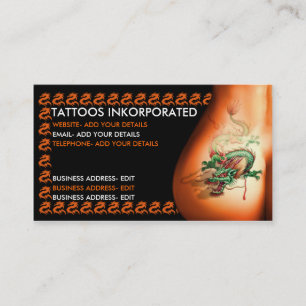 Tatueringstudio Tidsbeställning Kort