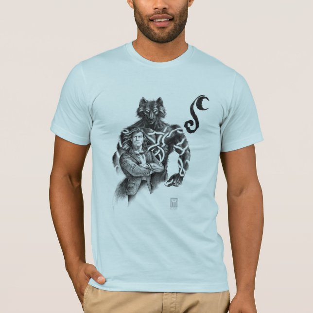 TatueringWerewolf T Shirt (Framsida)