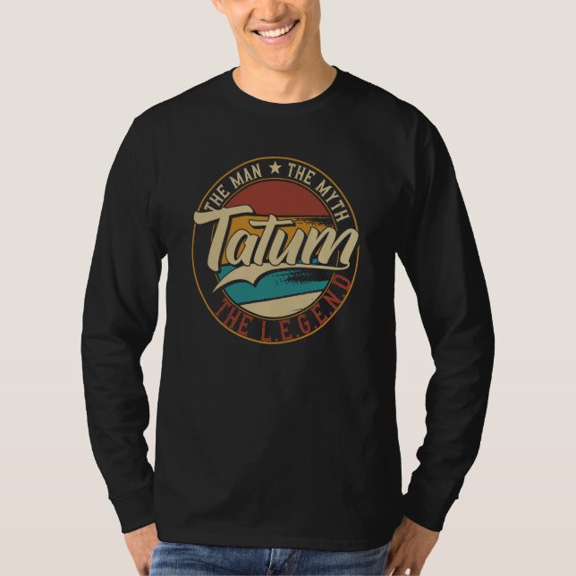 Tatum Mannen myten legenden T Shirt (Framsida)